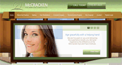 Desktop Screenshot of mccrackenmd.com